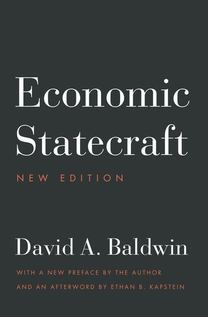 Cover: 9780691204420 | Economic Statecraft | New Edition | David A. Baldwin | Taschenbuch