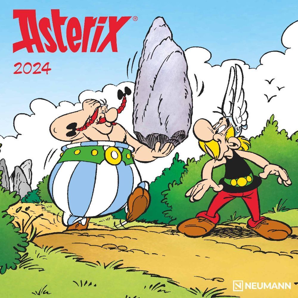 Cover: 4002725986856 | Asterix 2024 - Wand-Kalender - Broschüren-Kalender - 30x30 - 30x60...
