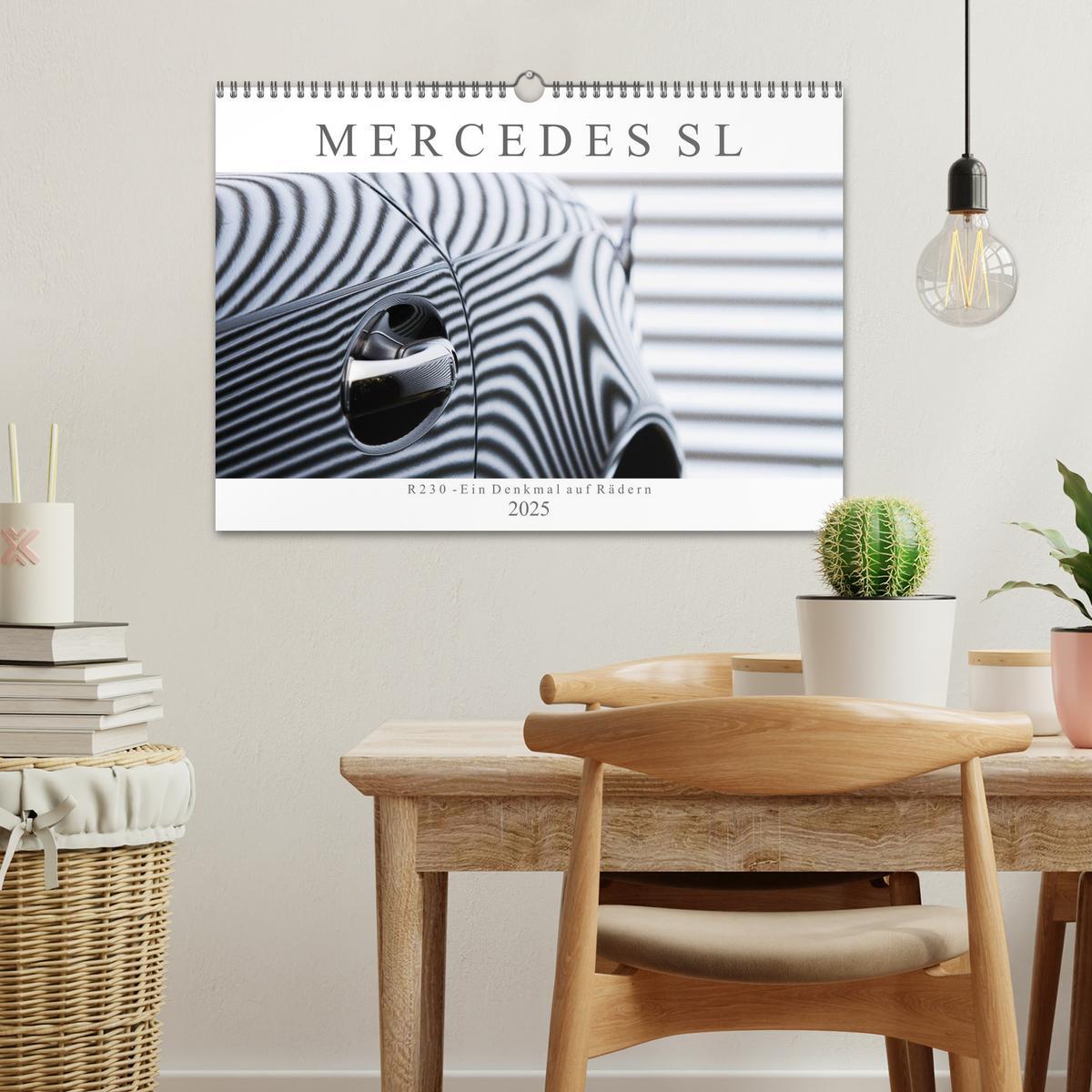 Bild: 9783435385508 | Mercedes SL R230 - Ein Denkmal auf Rädern (Wandkalender 2025 DIN A3...