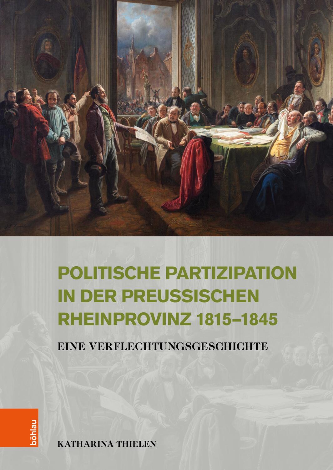 Cover: 9783412528317 | Politische Partizipation in der preußischen Rheinprovinz 1815-1845