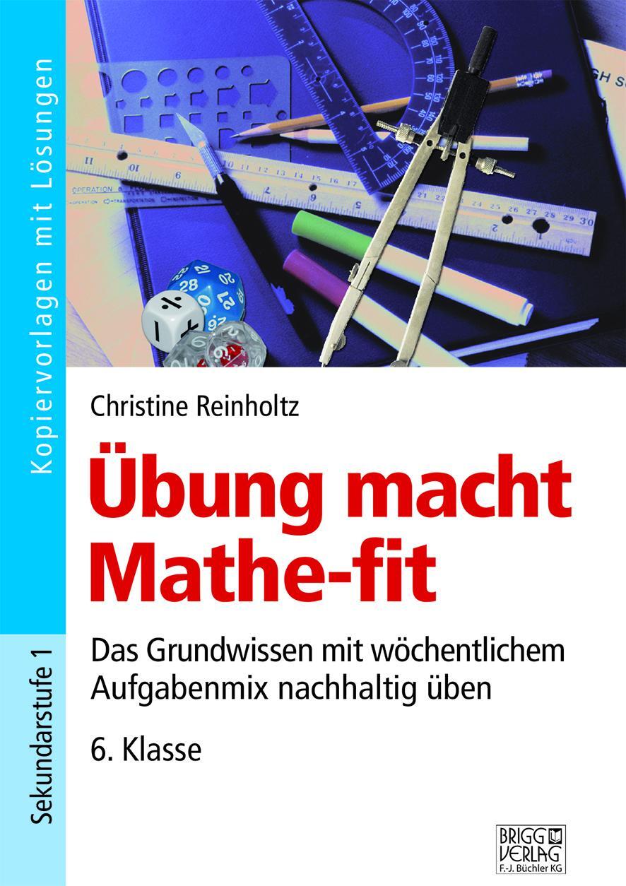 Cover: 9783956601897 | Übung macht Mathe-fit 6. Klasse | Christine Reinholtz | Taschenbuch