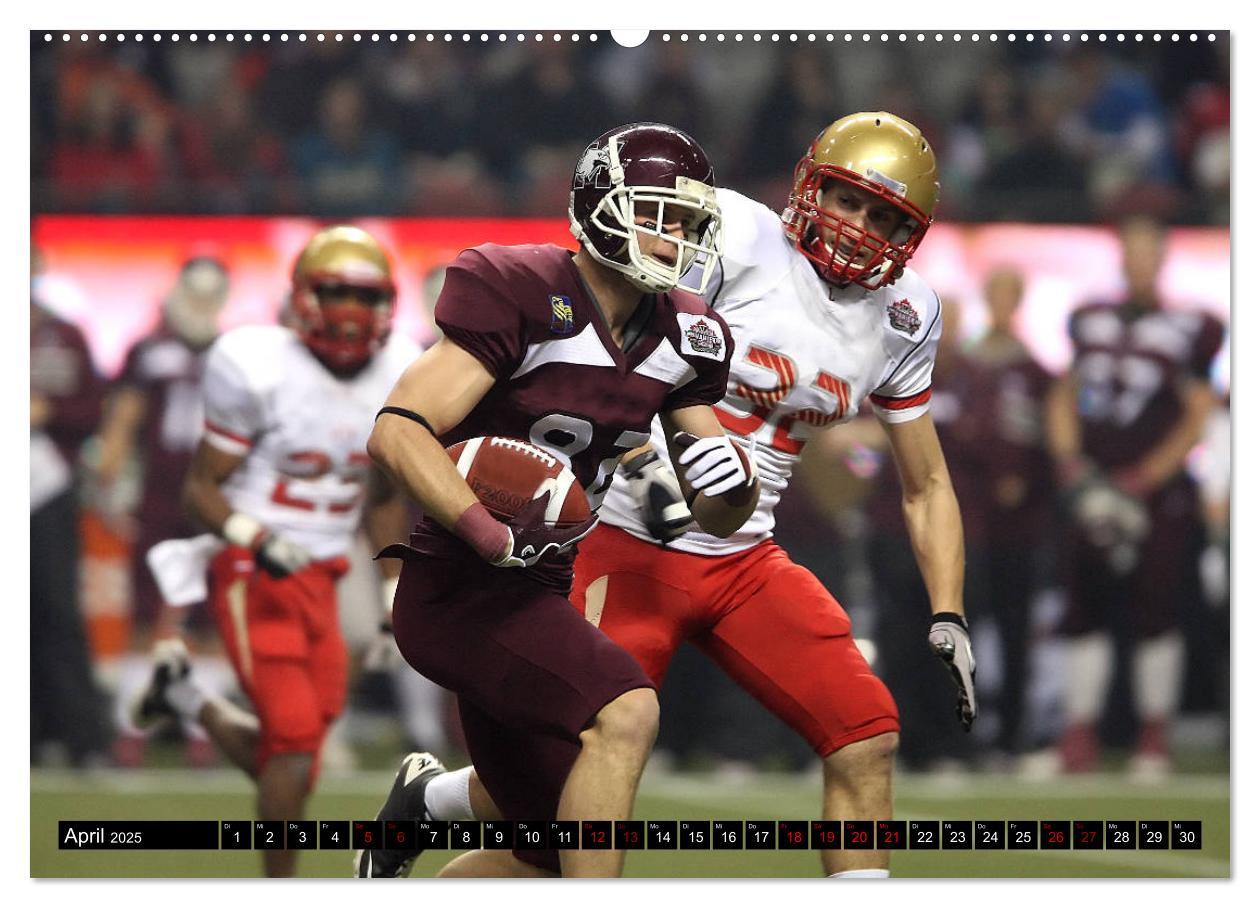 Bild: 9783435386895 | American Football - Athleten (Wandkalender 2025 DIN A2 quer),...