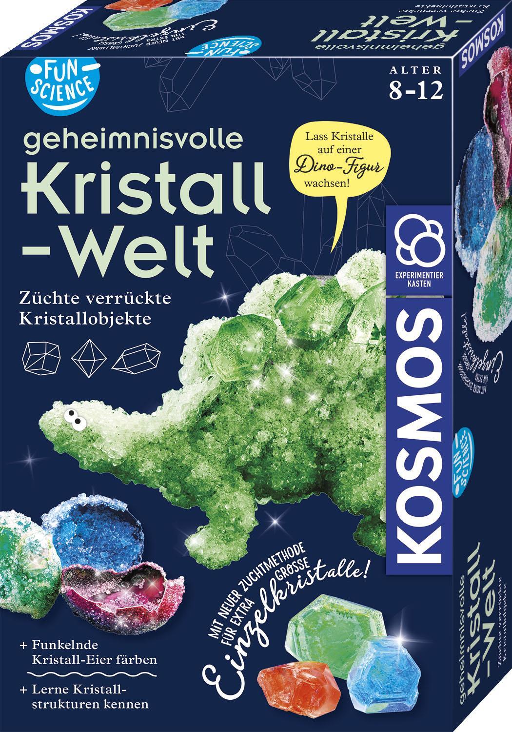 Cover: 4002051654153 | Fun Science Geheimnisvolle Kristallwelt | Experimentierkasten | Spiel