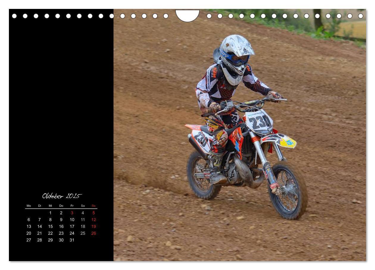 Bild: 9783435791514 | Motocross (Wandkalender 2025 DIN A4 quer), CALVENDO Monatskalender