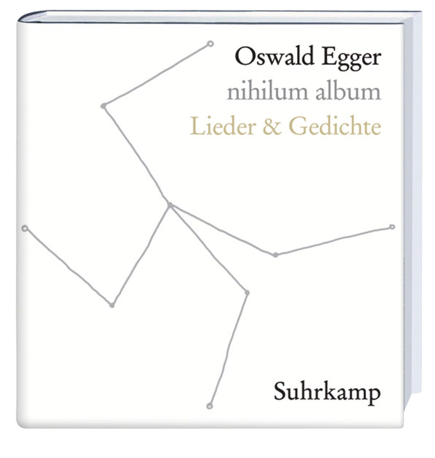 Cover: 9783518418710 | nihilum album | Lieder und Gedichte | Oswald Egger | Buch | Audio-CD