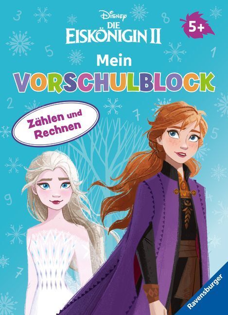 Cover: 9783473496730 | Disney Die Eiskönigin 2 Mein Vorschulblock Zählen und Rechnen -...