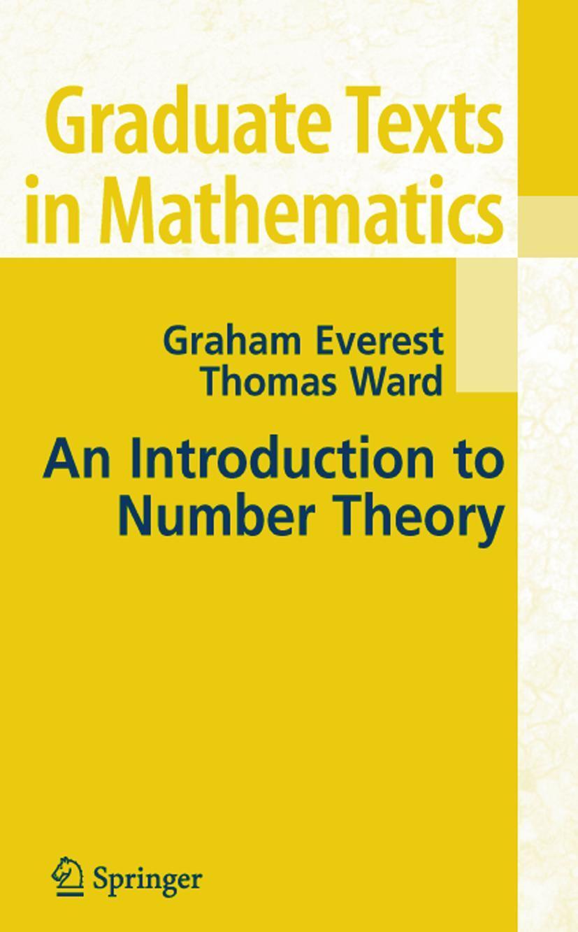 Cover: 9781852339173 | An Introduction to Number Theory | Thomas Ward (u. a.) | Buch | ix