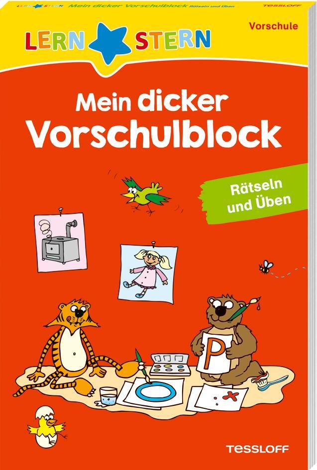 Cover: 9783788624651 | LERNSTERN. Mein dicker Vorschulblock | Rätseln und Üben | Keicher