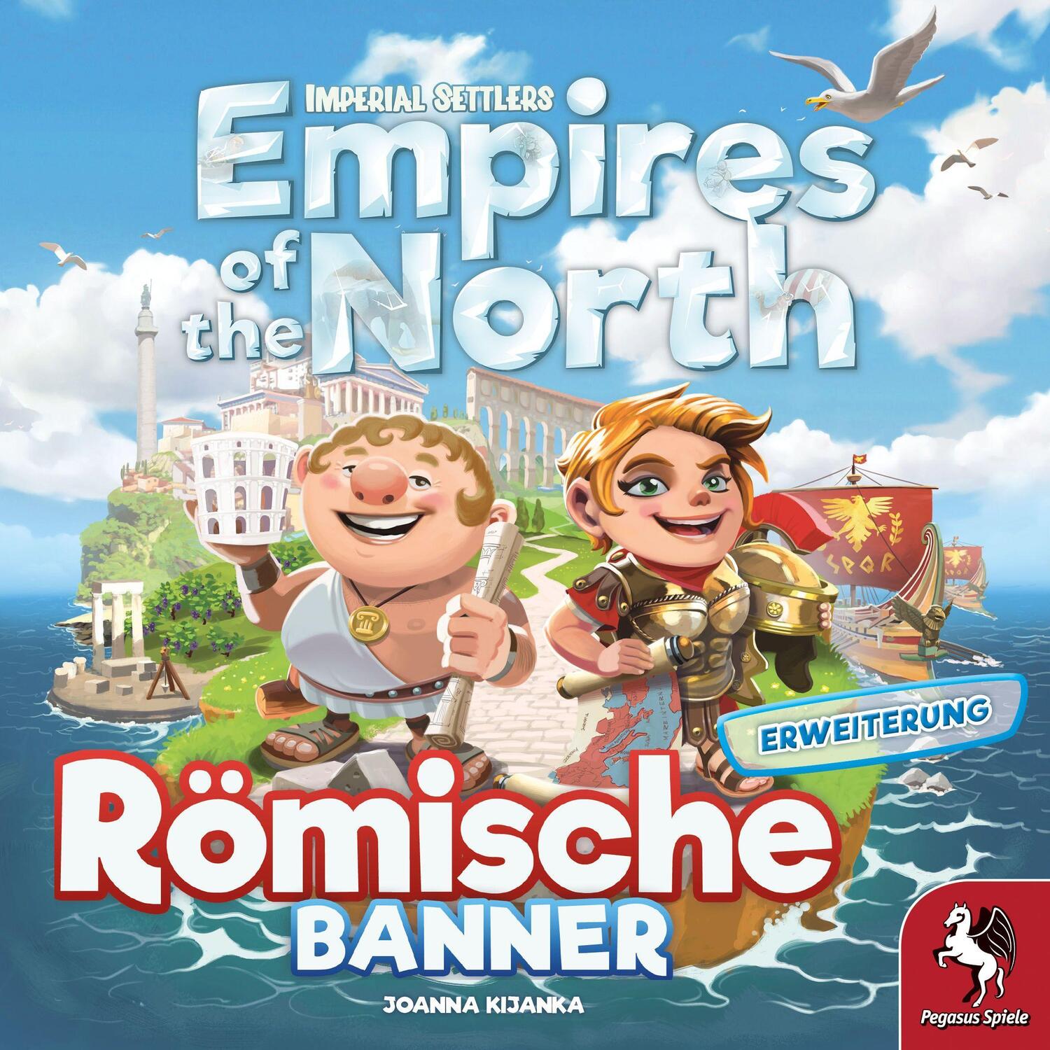 Cover: 4250231726866 | Empires of the North: Römische Banner [Erweiterung] | Spiel | Deutsch