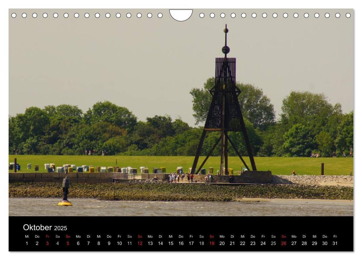 Bild: 9783435765393 | Cuxhaven an der Nordsee (Wandkalender 2025 DIN A4 quer), CALVENDO...