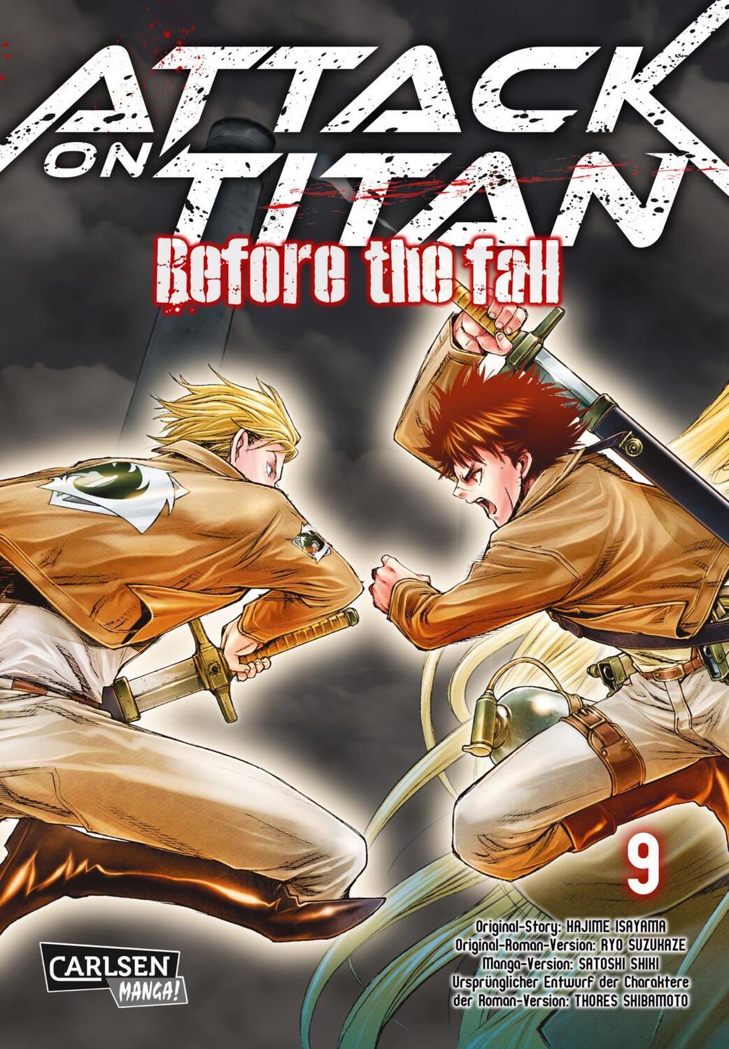 Cover: 9783551745279 | Attack on Titan - Before the Fall 9 | Hajime Isayama (u. a.) | Buch