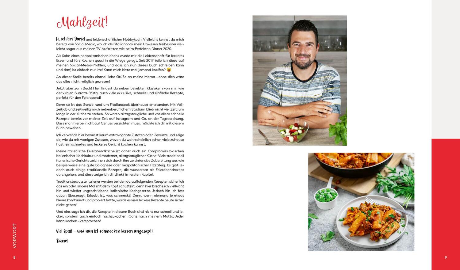 Bild: 9783745917581 | Italienische Feierabendküche - Kochen mit Daniel von Fitaliancook