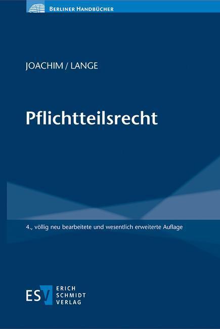 Cover: 9783503209170 | Pflichtteilsrecht | Norbert Joachim (u. a.) | Buch | XXVII | Deutsch