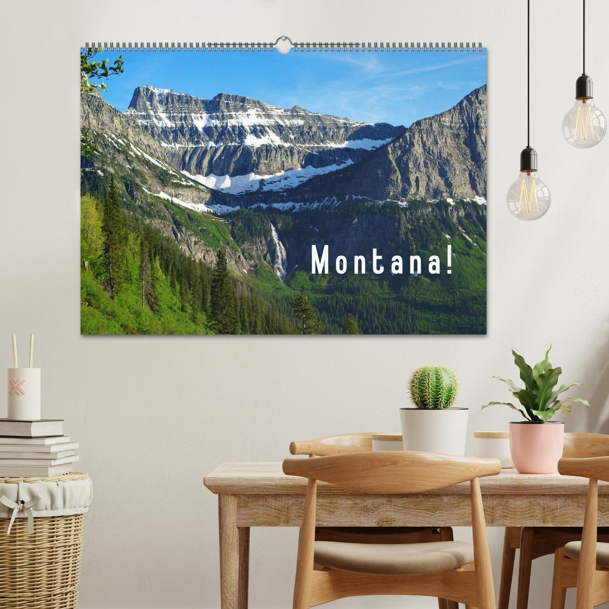 Bild: 9783435824212 | Montana! (Wandkalender 2025 DIN A2 quer), CALVENDO Monatskalender