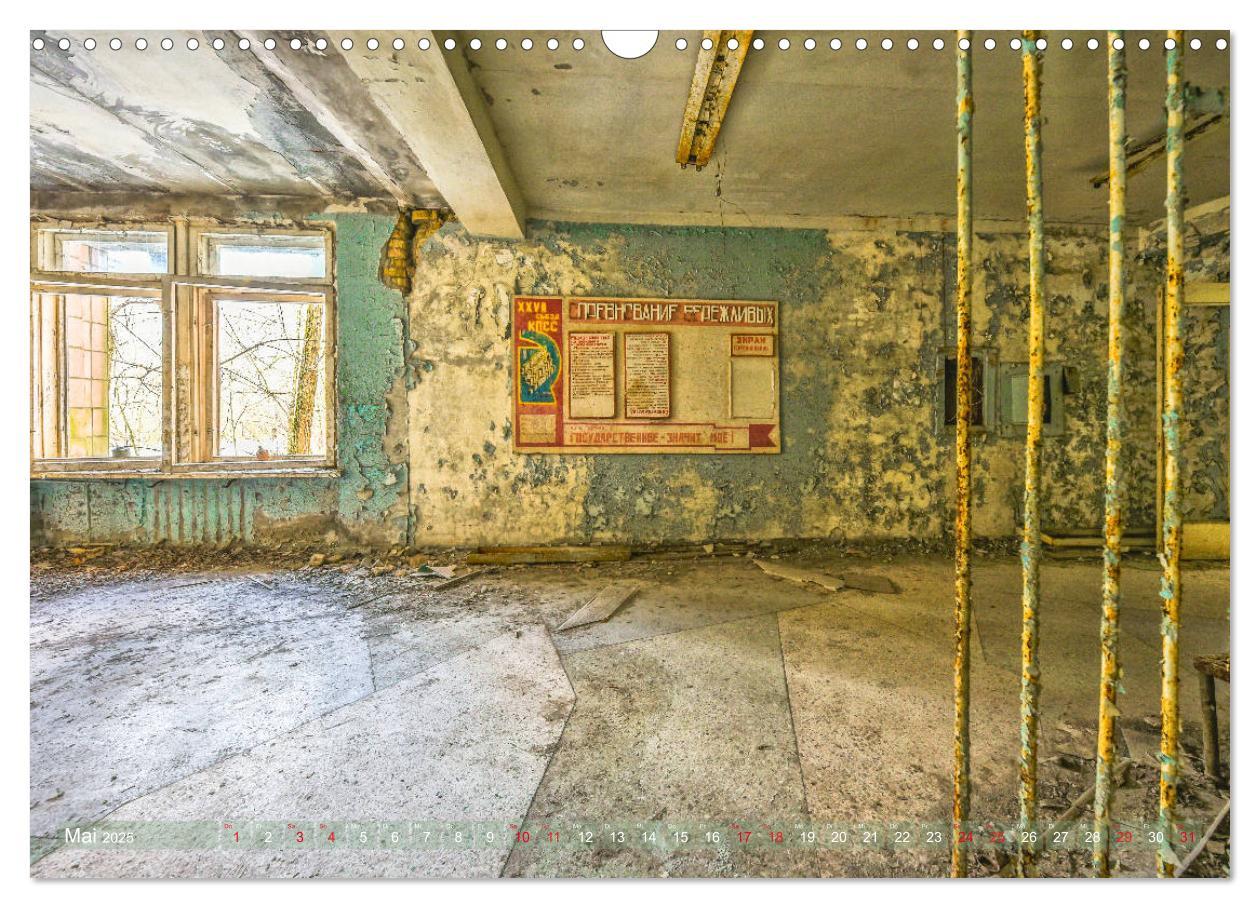 Bild: 9783435245253 | Tschernobyl - Die Sperrzone um das Atomkraftwerk (Wandkalender 2025...