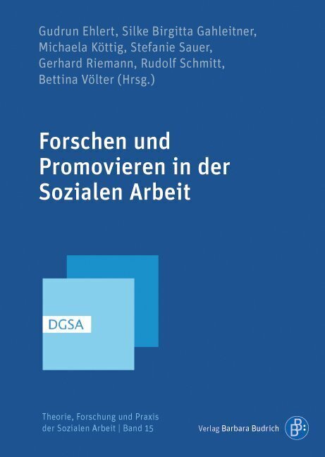 Cover: 9783847420705 | Forschen und Promovieren in der Sozialen Arbeit | Ehlert (u. a.)
