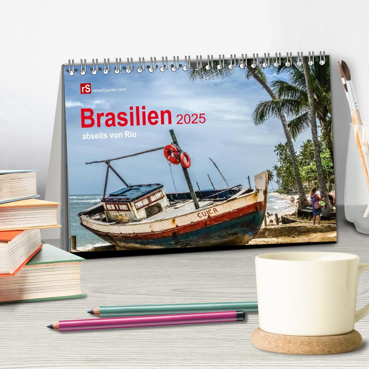 Bild: 9783435691036 | Brasilien 2025 abseits von Rio (Tischkalender 2025 DIN A5 quer),...