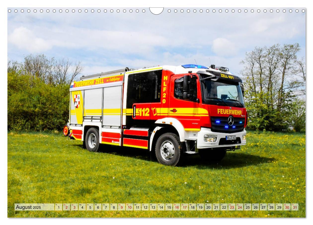 Bild: 9783435165209 | Feuerwehrfahrzeuge (Wandkalender 2025 DIN A3 quer), CALVENDO...