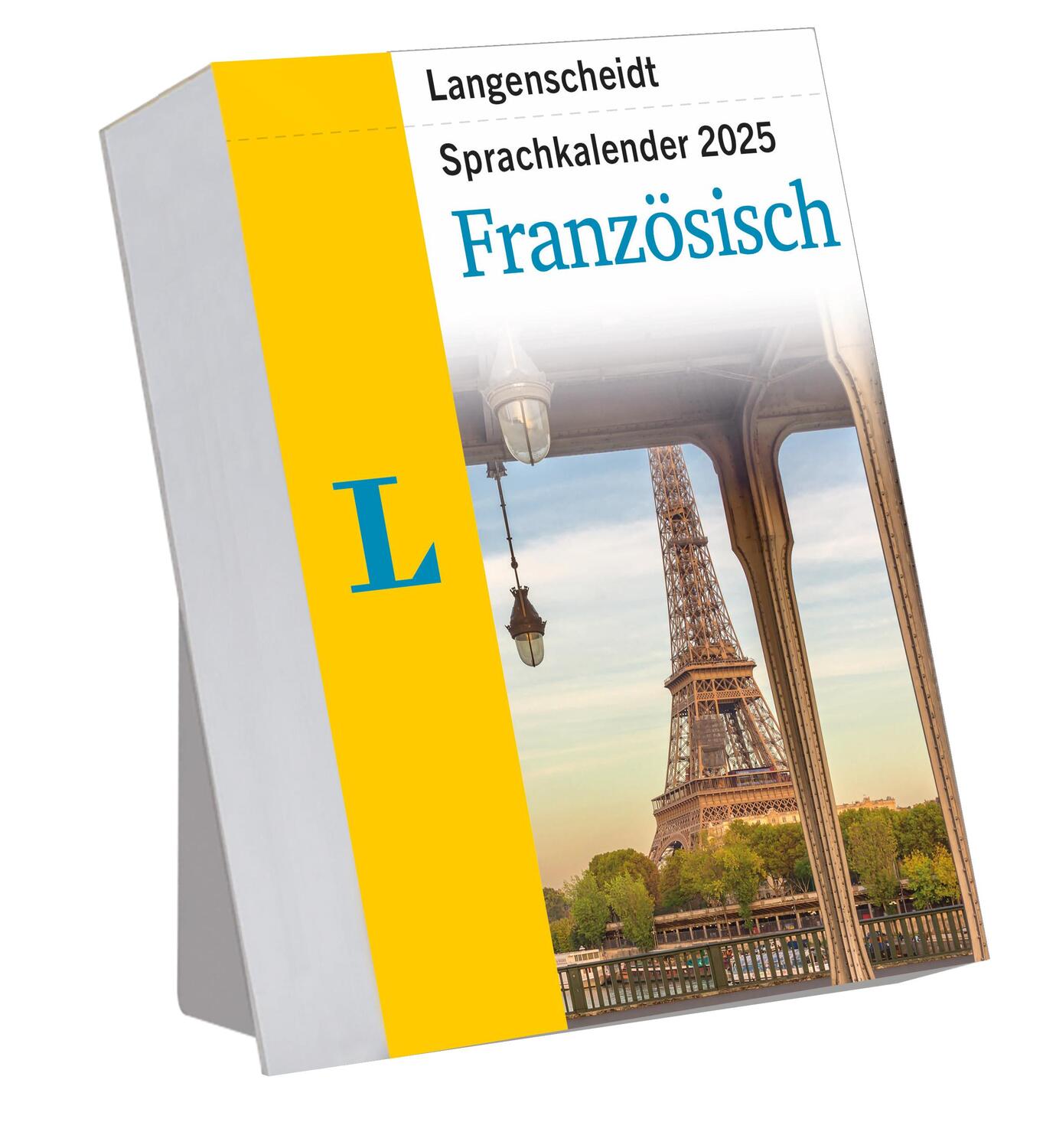 Cover: 9783125636170 | Langenscheidt Sprachkalender Französisch 2025 | Tagesabreißkalender