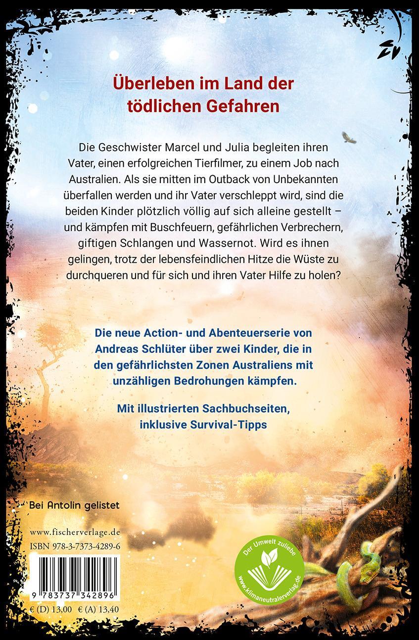 Rückseite: 9783737342896 | Dangerzone - Gefährliche Wüste | Andreas Schlüter | Buch | Dangerzone