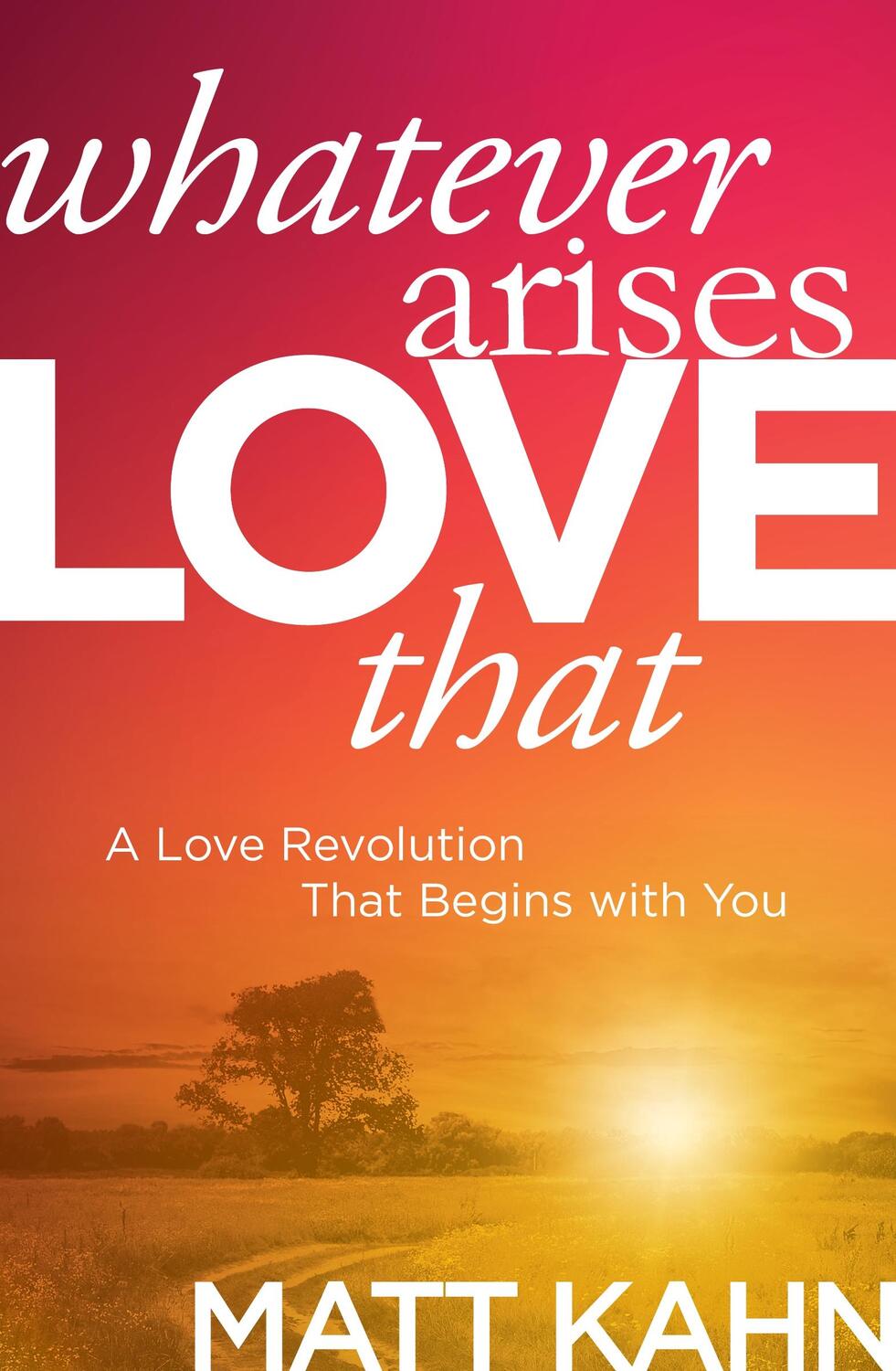 Cover: 9781683644699 | Whatever Arises, Love That | A Love Revolution That Begins with You