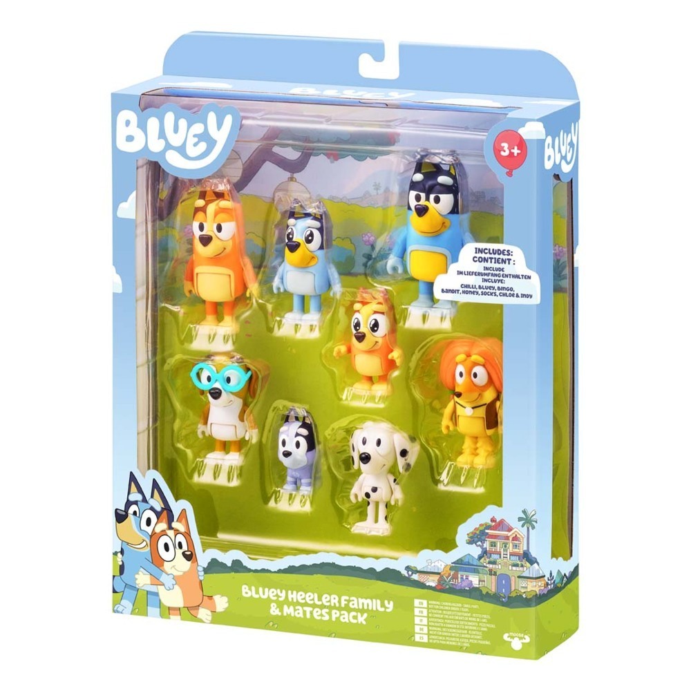 Bild: 630996171998 | BLUEY Figuren 8er Mega-Pack | Stück | 300168 | Deutsch | InVento