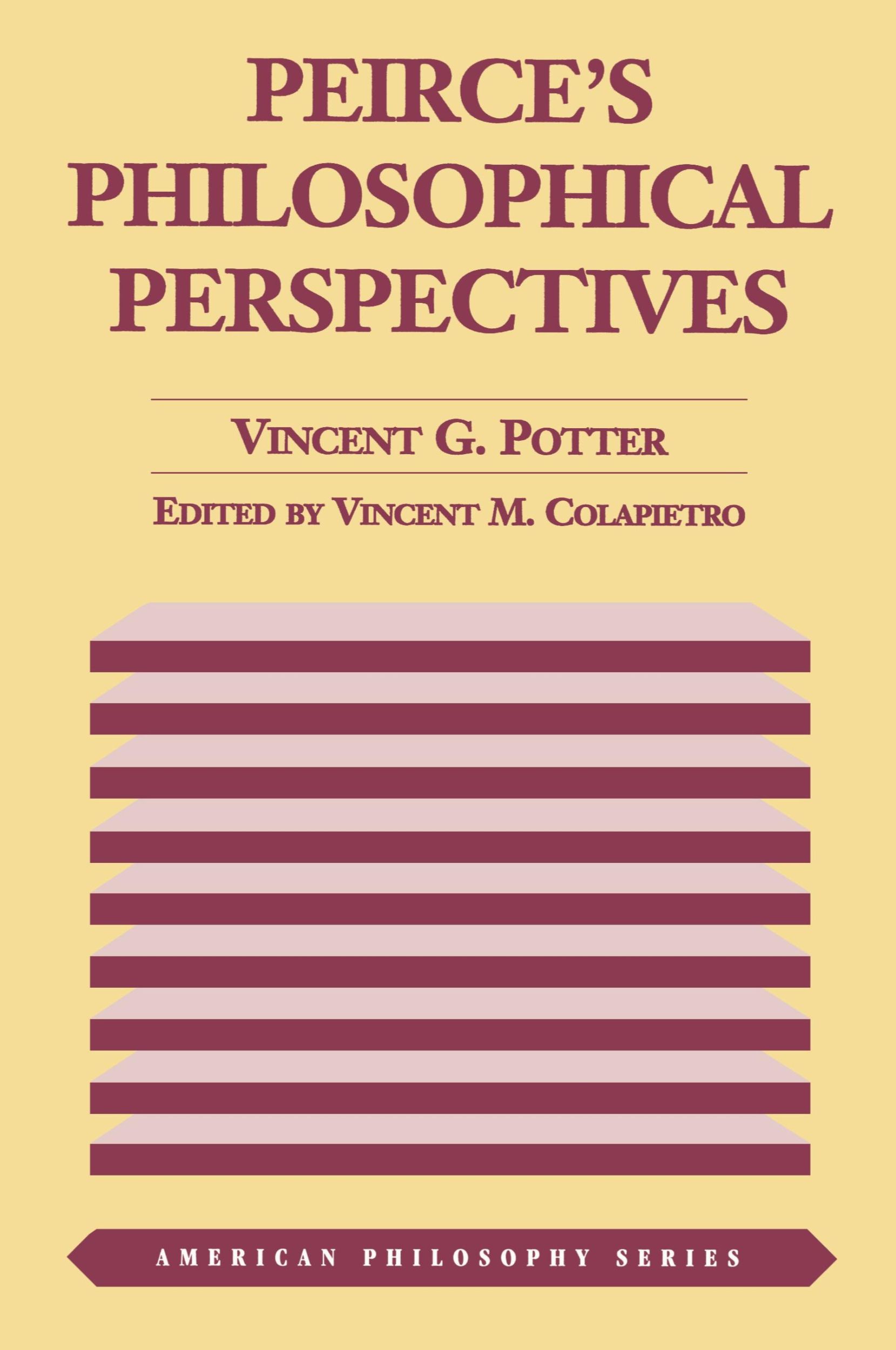 Cover: 9780823216161 | Peirce's Philosophical Perspectives | Vincent G. Potter | Taschenbuch