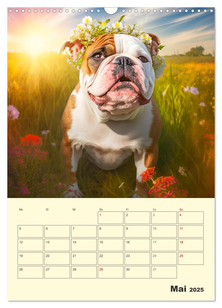 Bild: 9783435875405 | English Bulldogs. Fröhliche Dickköpfe mit Charakter (Wandkalender...