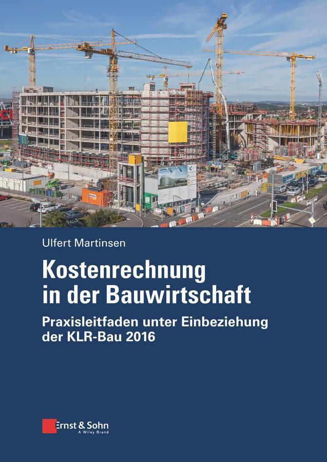 Cover: 9783433031919 | Kostenrechnung in der Bauwirtschaft | Ulfert Martinsen | Taschenbuch