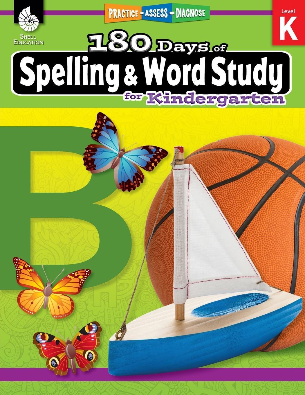 Cover: 9781425833084 | 180 Days of Spelling and Word Study for Kindergarten | Rhoades | Buch