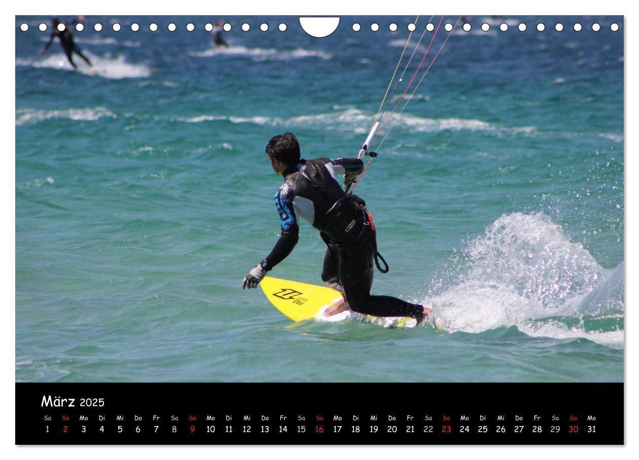 Bild: 9783435749508 | Kitesurfen ¿ Faszination auf dem Wasser (Wandkalender 2025 DIN A4...