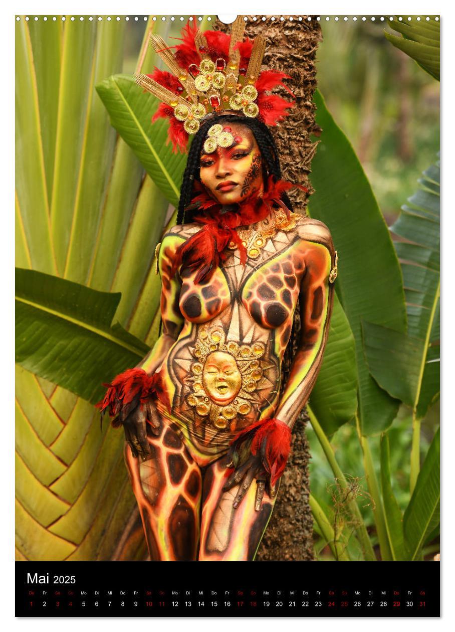 Bild: 9783435945009 | Equatorial Guinea Bodypainting Festival "Origins" (Wandkalender...