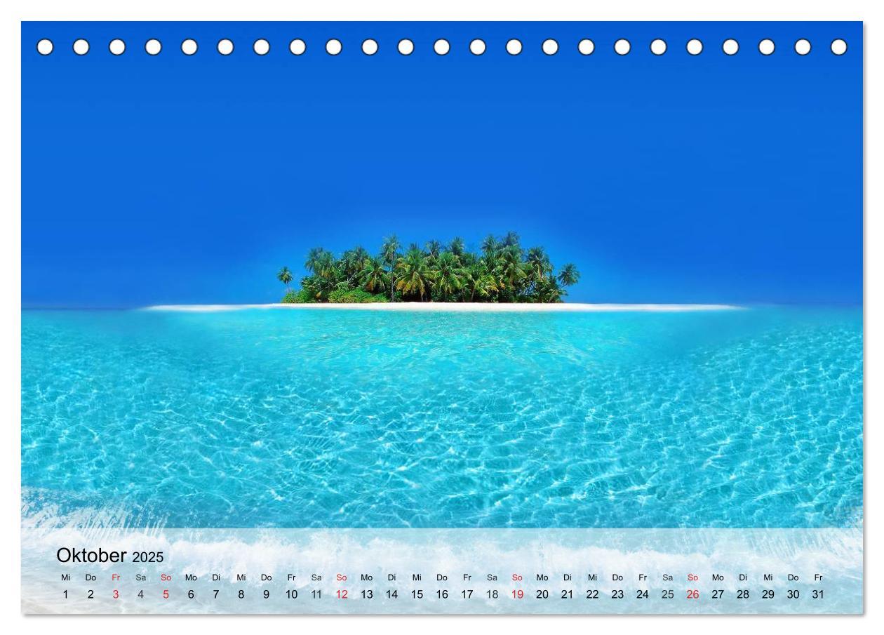 Bild: 9783435622719 | Südseeträume. Paradiese im Pazifik (Tischkalender 2025 DIN A5...