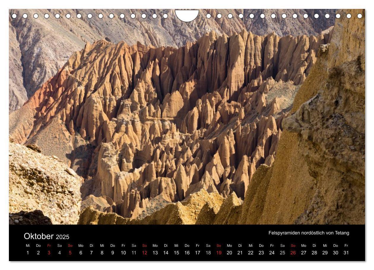 Bild: 9783435563265 | MUSTANG - das verborgene Königreich im Himalaya (Wandkalender 2025...