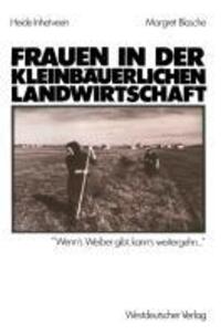 Cover: 9783531116143 | Frauen in der kleinbäuerlichen Landwirtschaft | Margret Blasche | Buch
