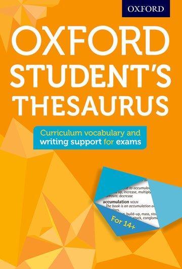 Cover: 9780192749390 | Oxford Student's Thesaurus | Oxford Dictionaries | Taschenbuch | 2016