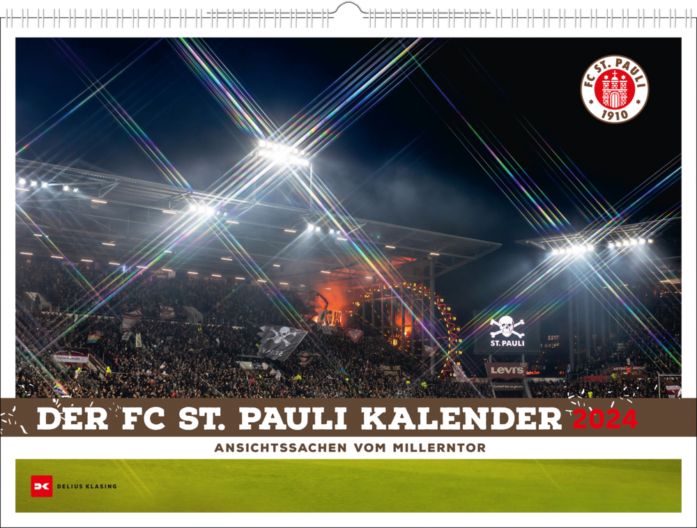 Cover: 9783667126092 | Der FC St. Pauli Kalender 2024 | Kalender | Kalender | 13 S. | Deutsch
