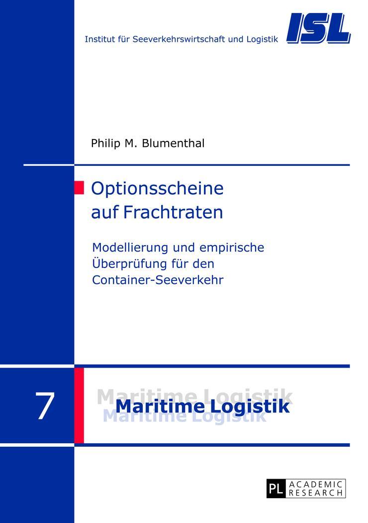 Cover: 9783631640500 | Optionsscheine auf Frachtraten | Philip Blumenthal | Buch | Deutsch