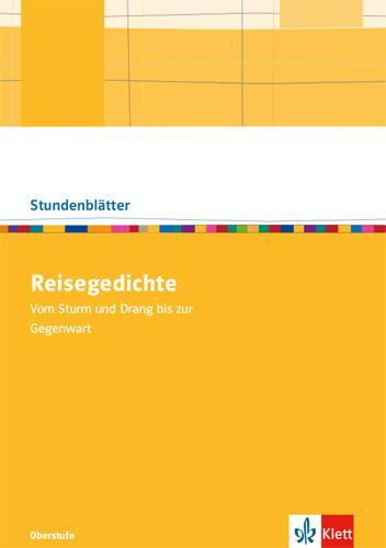 Cover: 9783123525926 | Reisegedichte. Vom Sturm und Drang bis zur Gegenwart....