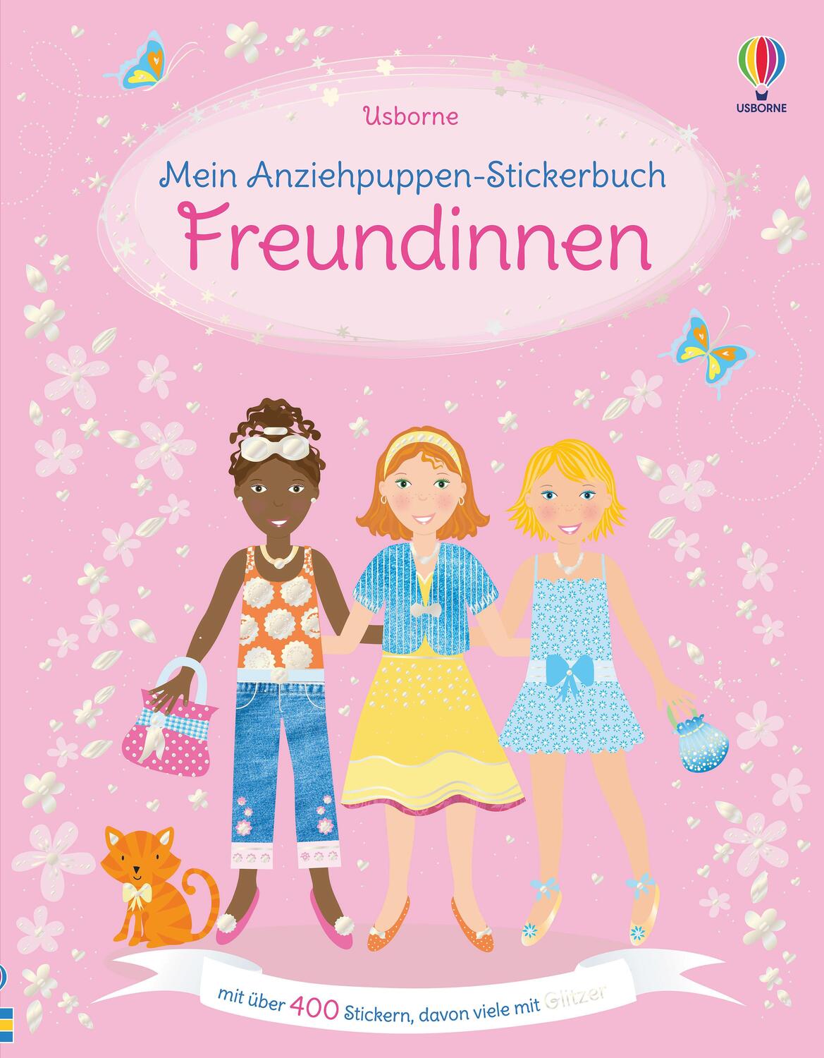 Cover: 9781789415674 | Mein Anziehpuppen-Stickerbuch: Freundinnen | Fiona Watt | Taschenbuch