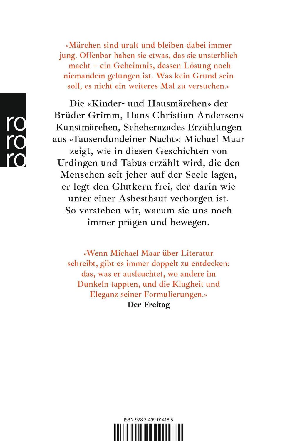 Rückseite: 9783499014185 | Hexengewisper | Michael Maar | Taschenbuch | 96 S. | Deutsch | 2023
