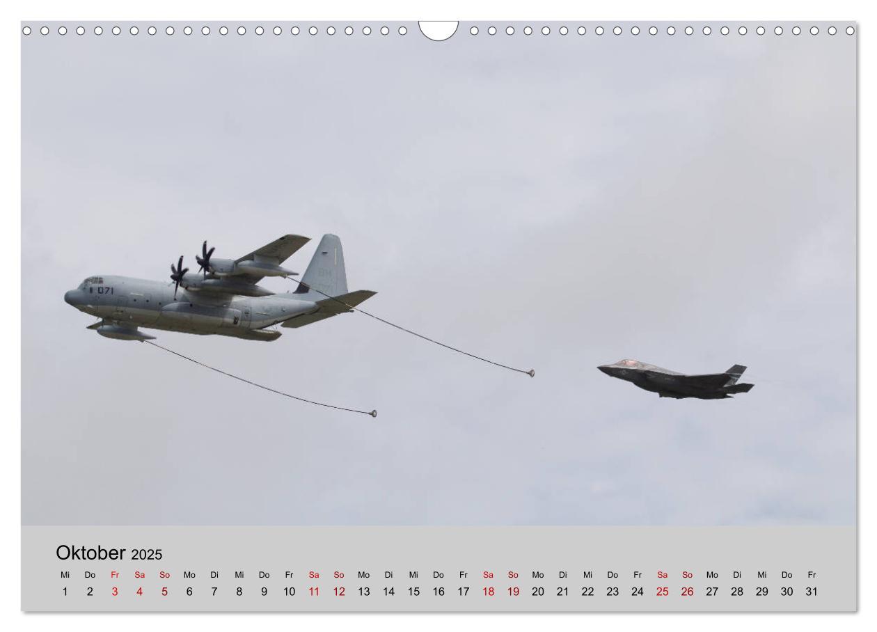 Bild: 9783435375417 | Transportflugzeug C-130 Hercules (Wandkalender 2025 DIN A3 quer),...