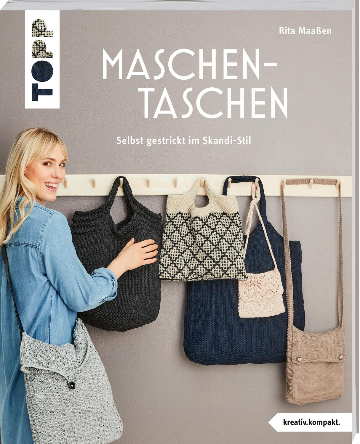 Cover: 9783735870957 | Maschen-Taschen | Selbst gestrickt im Skandi-Stil | Rita Maaßen | Buch