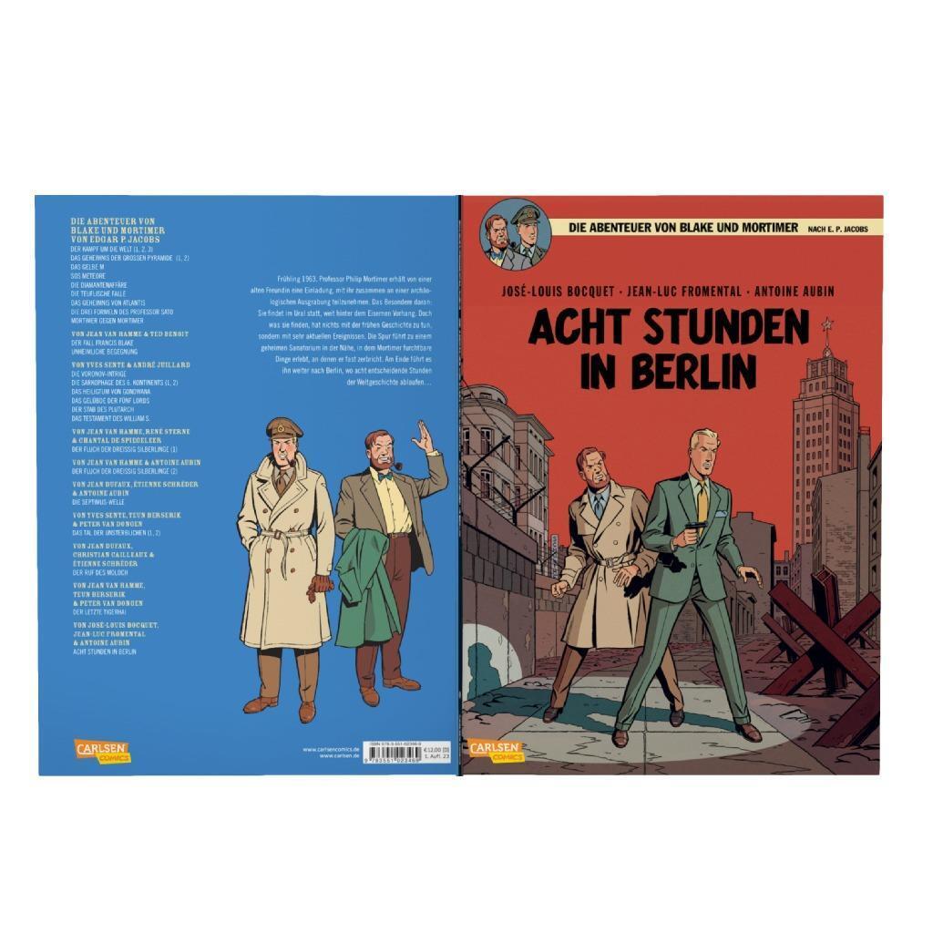 Bild: 9783551023469 | Blake und Mortimer 26: Acht Stunden in Berlin | Bocquet (u. a.) | Buch