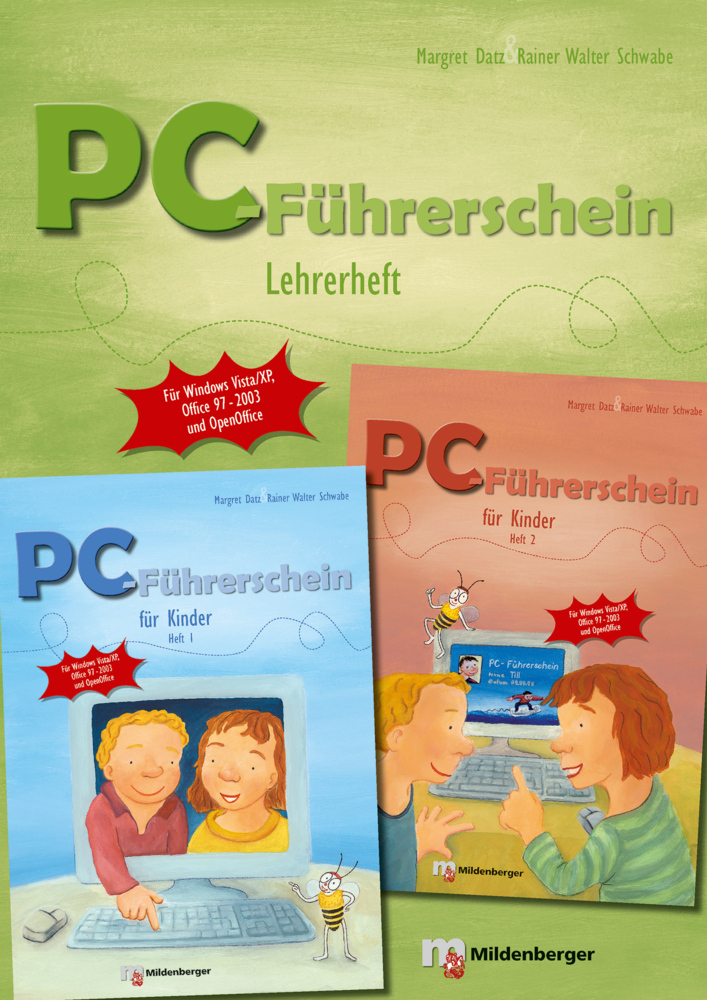Cover: 9783619111503 | PC-Führerschein für Kinder - Lehrerheft für die Hefte 1 und 2 | 2010
