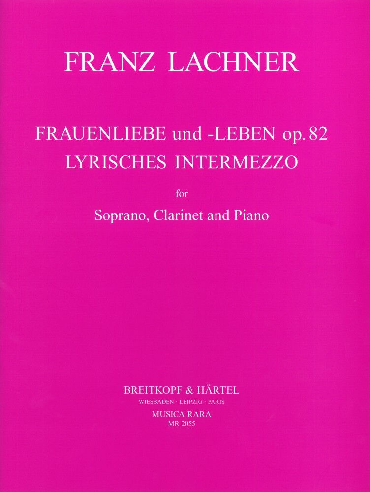 Cover: 9790004486160 | Frauenliebe u. Leben S,Klar,Kl | Franz Lachner | Buch