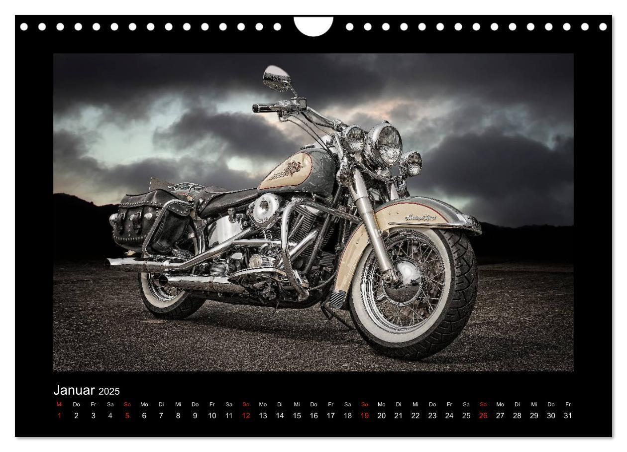 Bild: 9783435709342 | Motorrad-Träume ¿ Chopper und Custombikes (Wandkalender 2025 DIN A4...