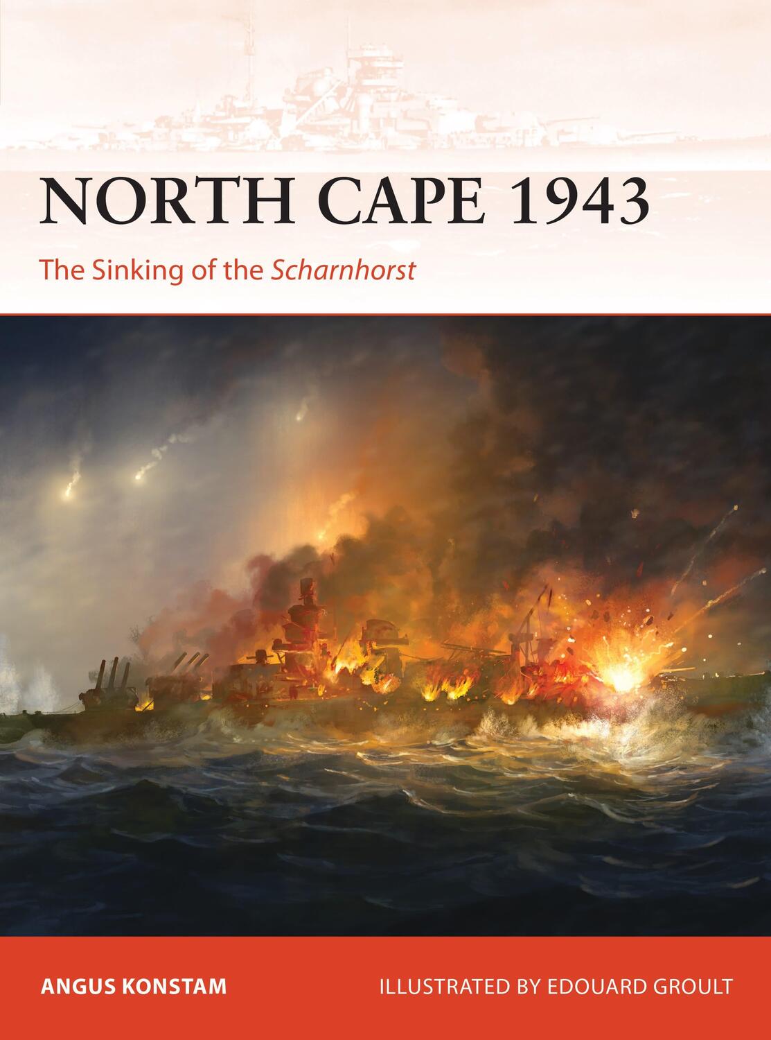 Cover: 9781472842114 | North Cape 1943 | The Sinking of the Scharnhorst | Angus Konstam