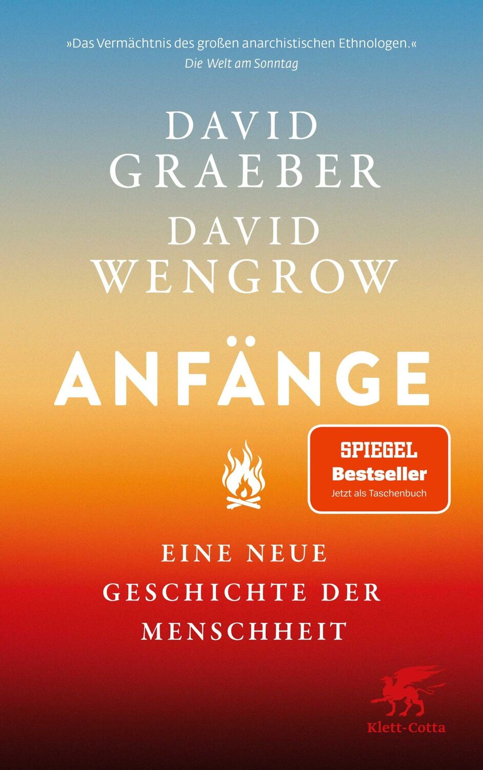 Cover: 9783608966145 | Anfänge | David Graeber (u. a.) | Taschenbuch | 667 S. | Deutsch