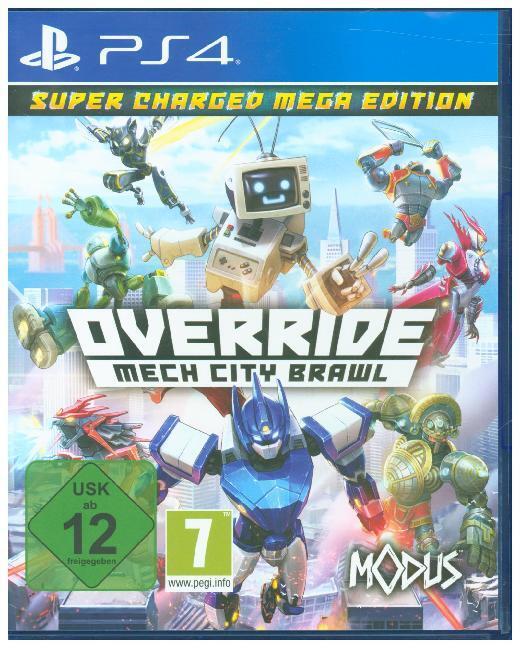 Cover: 5016488132053 | Override, Mech City Brawl, 1 PS4-Blu-ray Disc (Super Charged Mega...